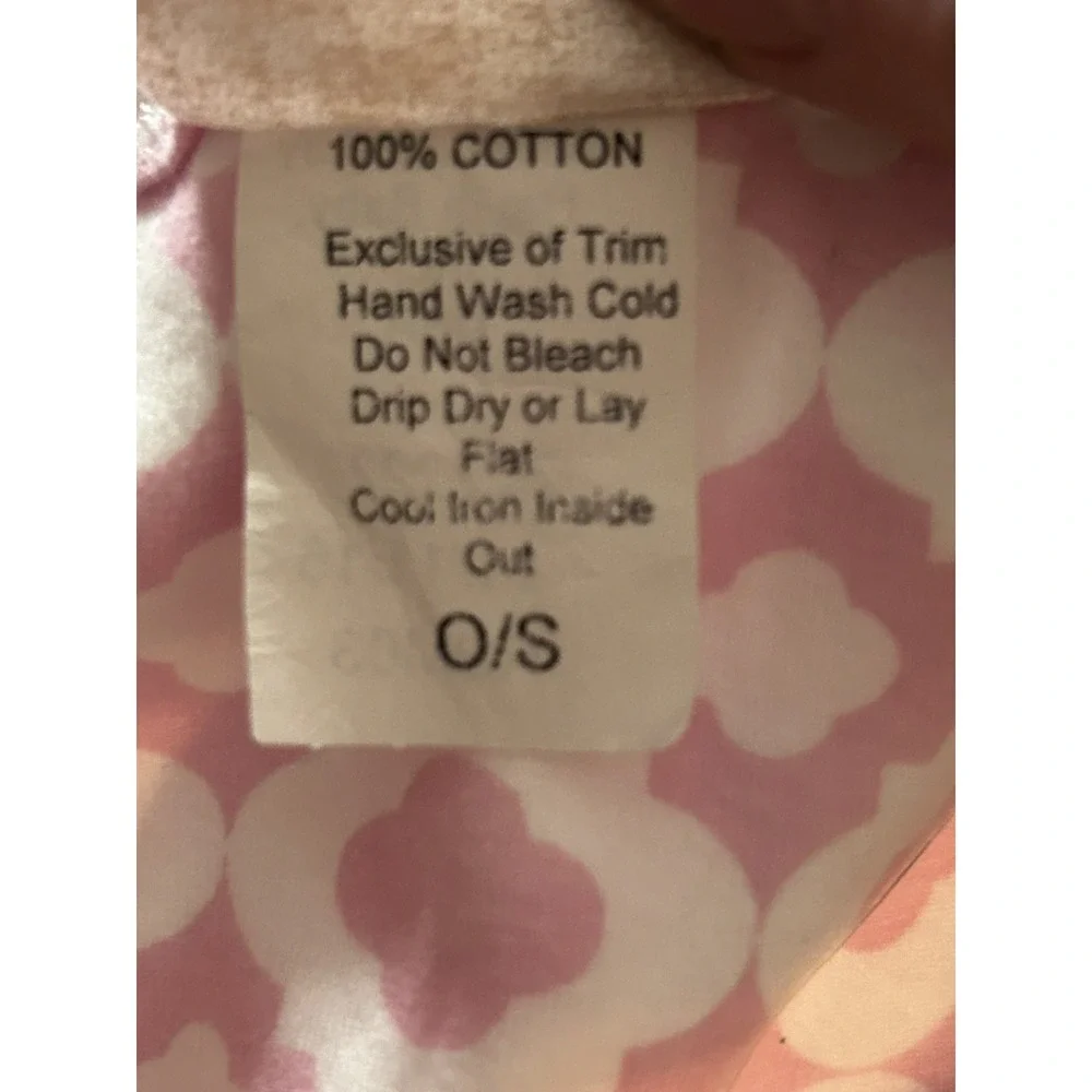 Haute Baby Girls Pink White 100% Cotton Recieving Blanket‎ Lovey 3D Hearts 27x24